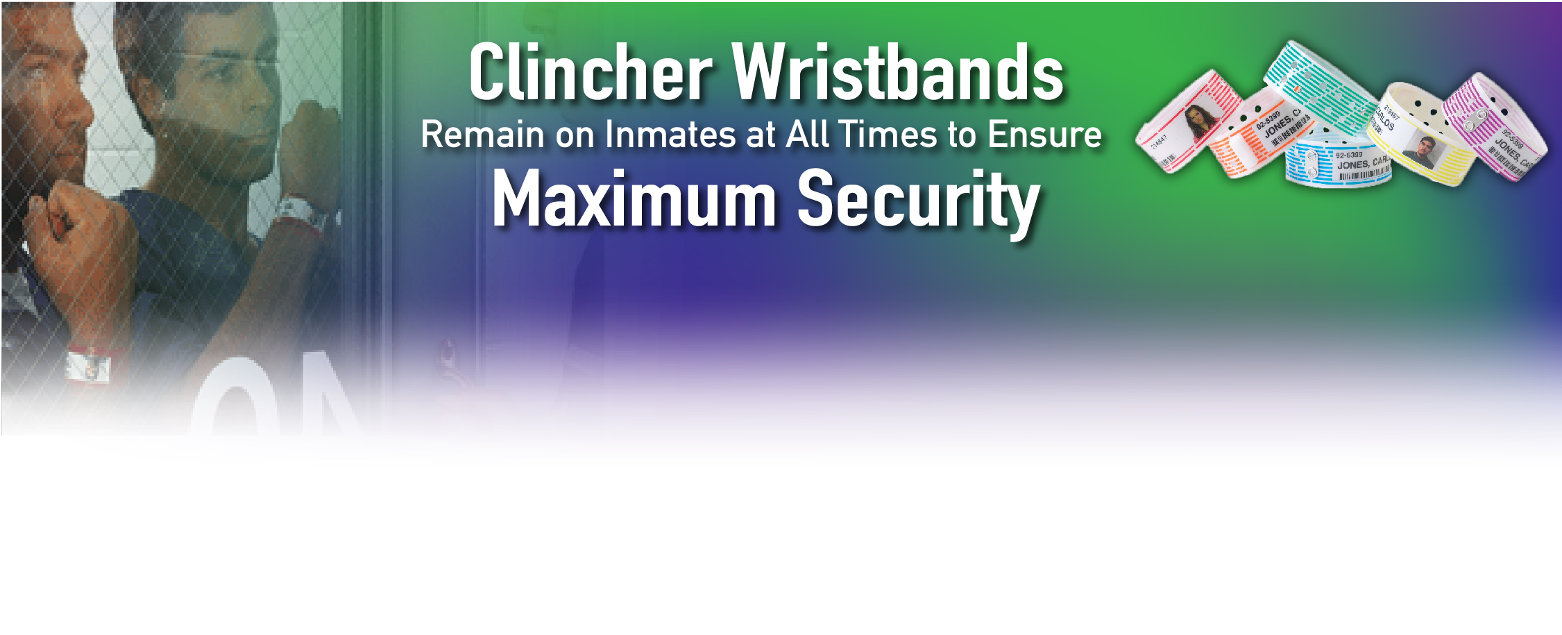 Clincher ID Wristbands