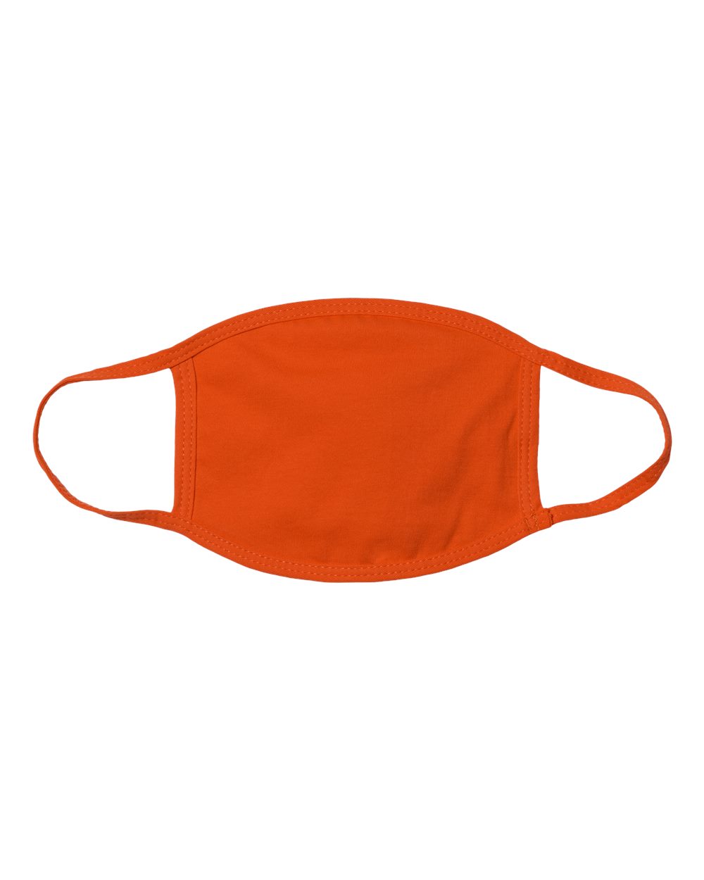 Orange Cloth Face Mask