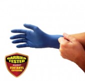 Blue 8X Nitrile Exam Gloves
