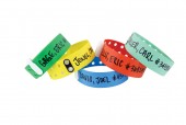 Clincher I Solid Color ID Wristbands