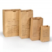 PRINTED PAPER EVIDENCE BAGS