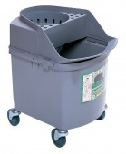 Metal Free Mop Bucket With Funnel Wringer