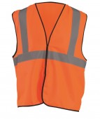 Class Ii Safety Vest -orange-s/m