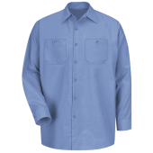 Men's Poplin Work Shirts - Long Sleeve