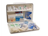 BASIC FIRST AID KITS-50 Person, Plastic Kit