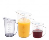 CLEAR MEASURING CUPS