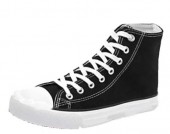 High Top Men's Canvas Lace-up Sneakers