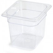 Clear Polycarbonate Food Pan - 6