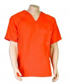 Solid Color Inmate Shirts Without Pockets