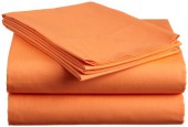 Orange Muslin Sheets
