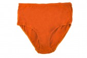 Orange Cotton Panties