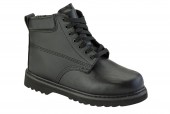 Men's Plain Toe Leather Work Boot