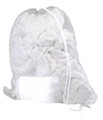 Slip Lock Closure Laundry Nets-white 12/cs-24" X 36"