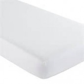 White T130 Muslin Fitted Sheets